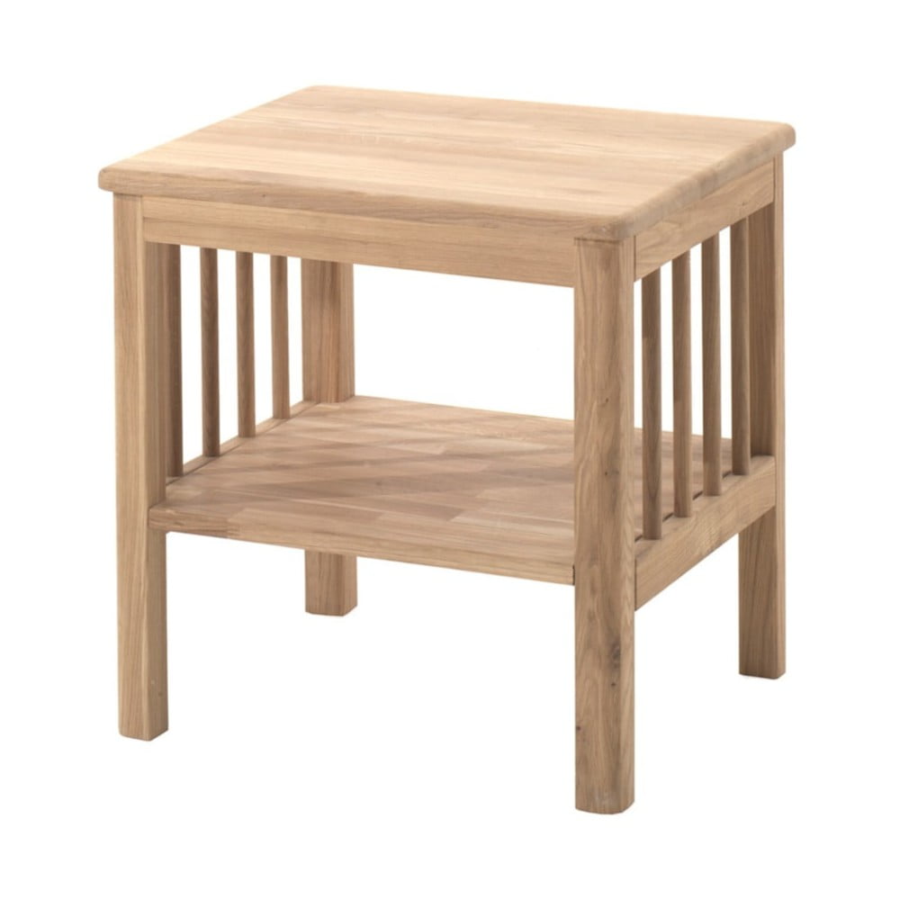 Detský nočný stolík z dubového dreva v prírodnej farbe Forrest – Vipack