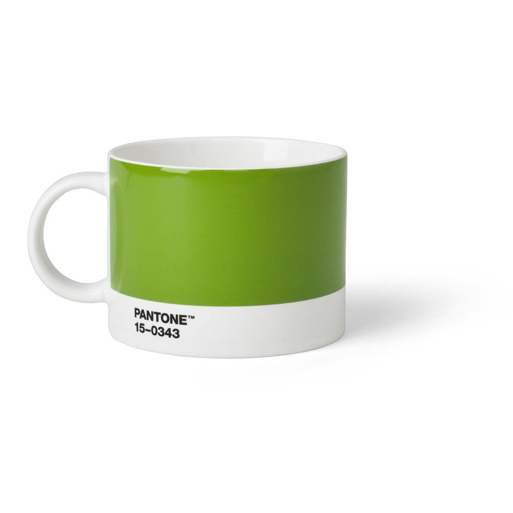 Zelený keramický hrnček 475 ml Green 15-0343 – Pantone