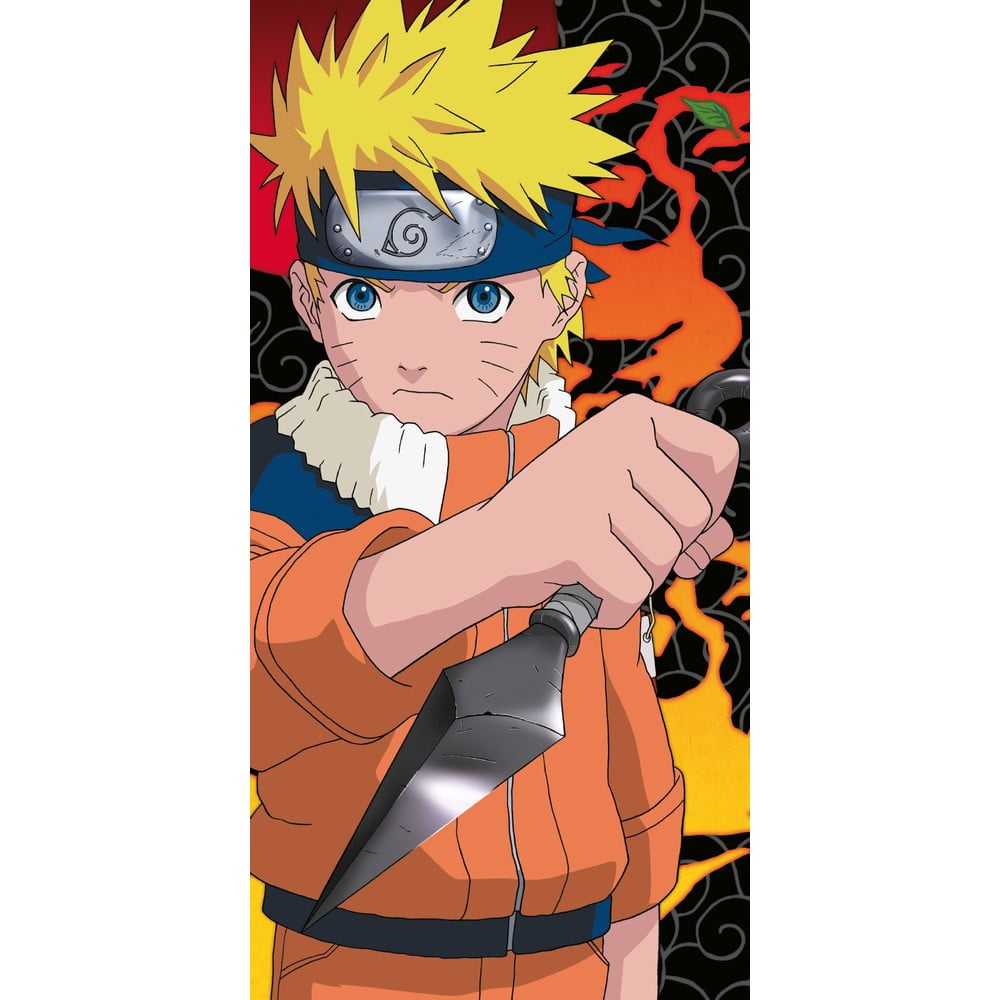 Bavlnená detská osuška 70x140 cm Naruto Uzumaki – Jerry Fabrics