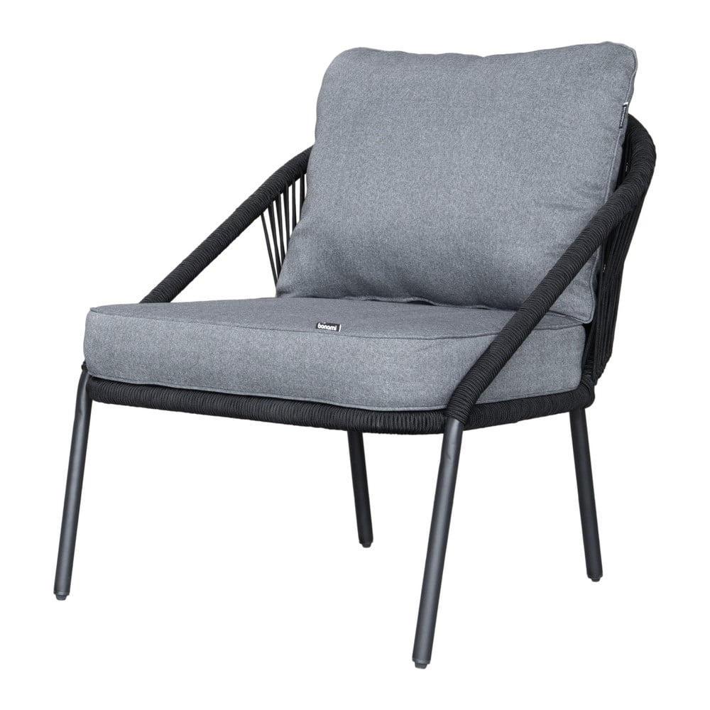 Čierne záhradné kreslo Bonami Selection North