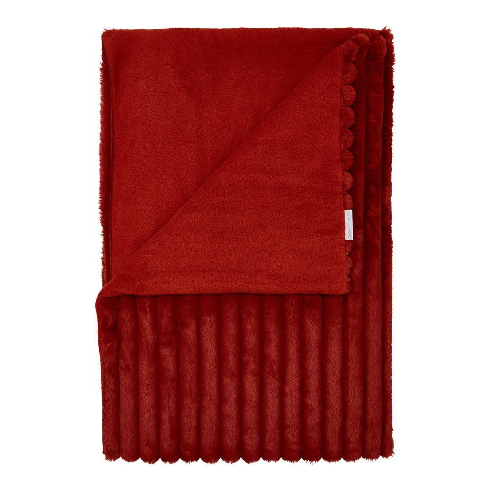 Deka z mikroplyšu 130x170 cm Cosy Ribbed - Catherine Lansfield