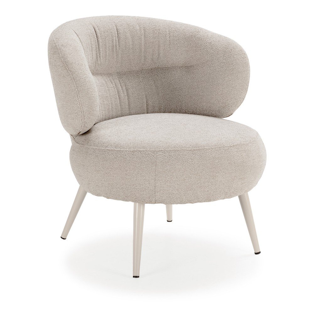 Béžové kreslo Liva – MOME