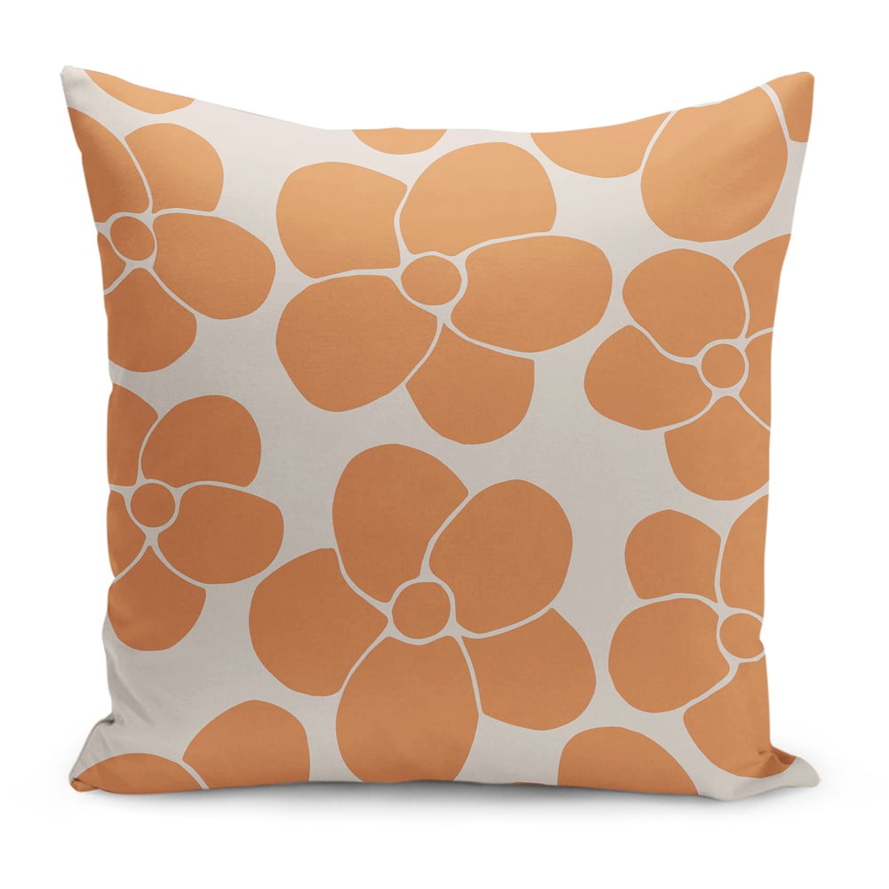 Obliečka na vankúš 43x43 cm Orange Meadow – Mila Home