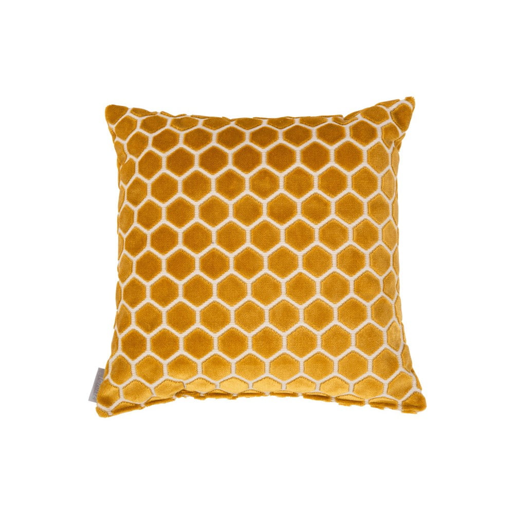 Žltý vankúš s výplňou Zuiver Monty