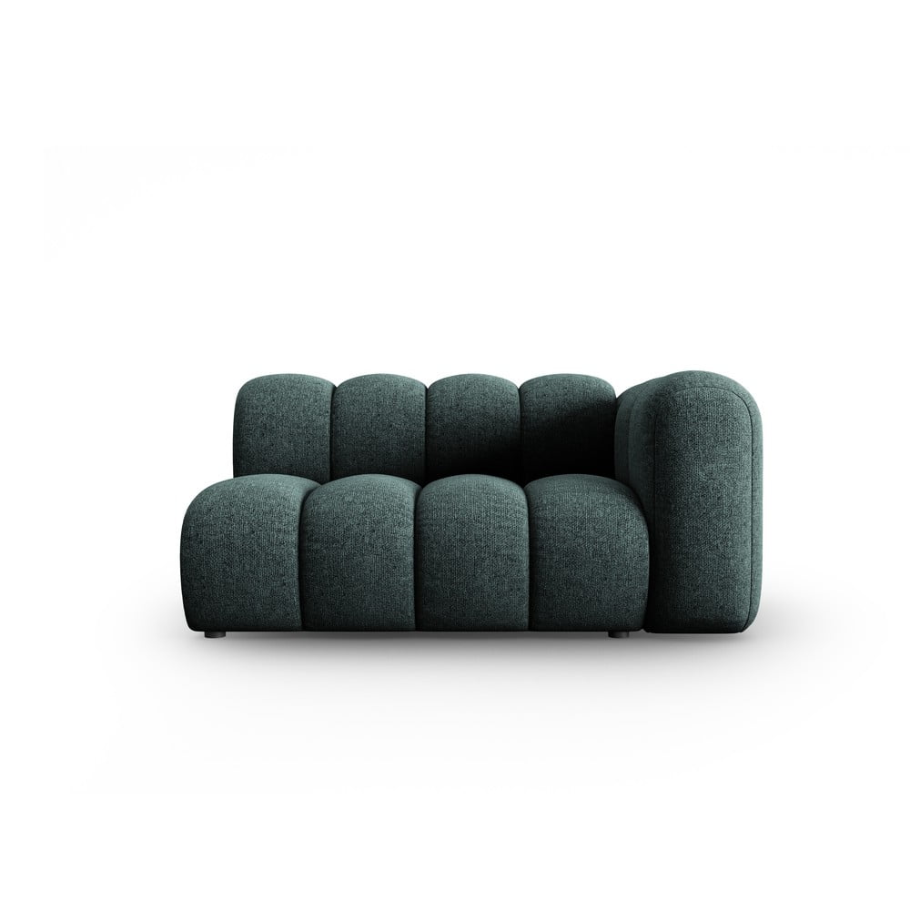 Tyrkysovomodrý modul pohovky (pravý roh) Lupine – Micadoni Home