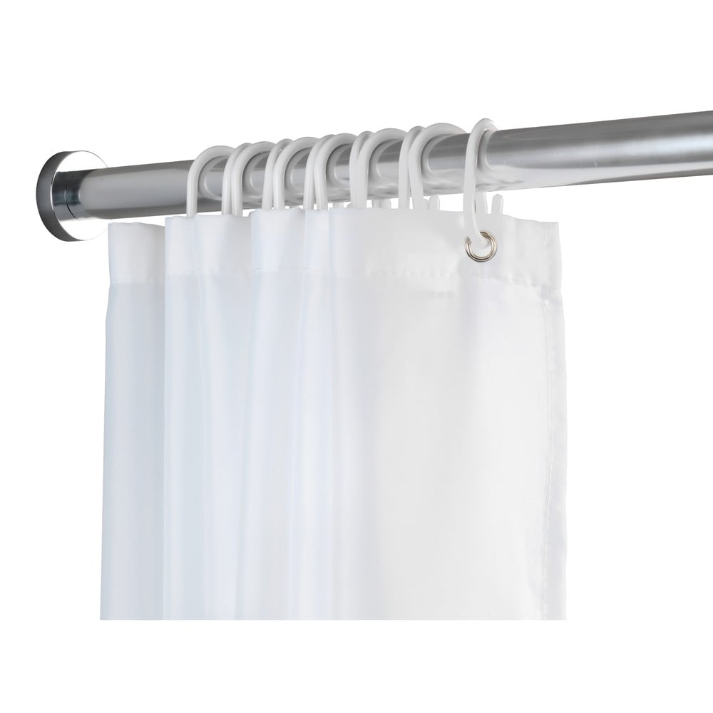 Teleskopická tyč v striebornej farbe do kúpeľne Wenko Luz