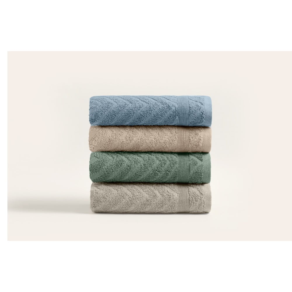 Froté bavlnené uteráky v súprave 4 ks 50x90 cm – Foutastic