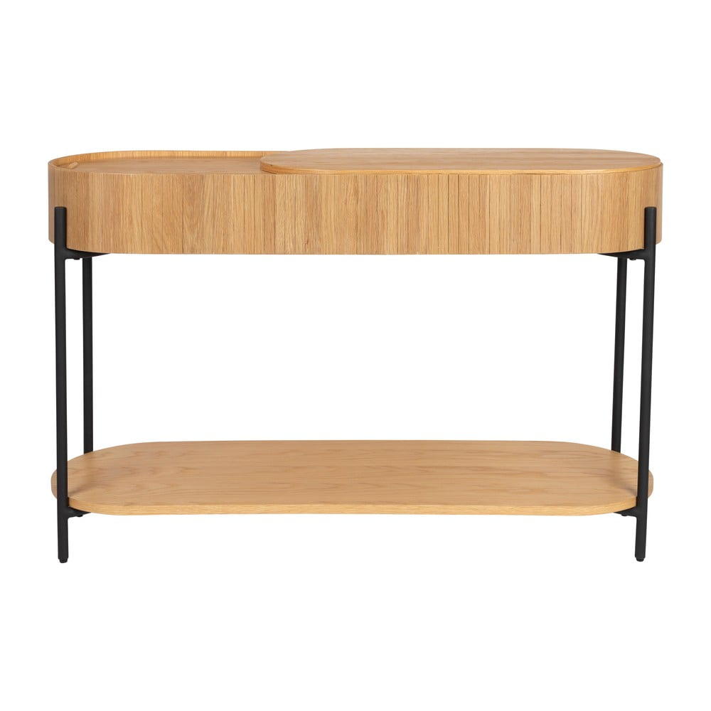 Konzolový stolík v prírodnej farbe 36x120 cm Slides – Zuiver