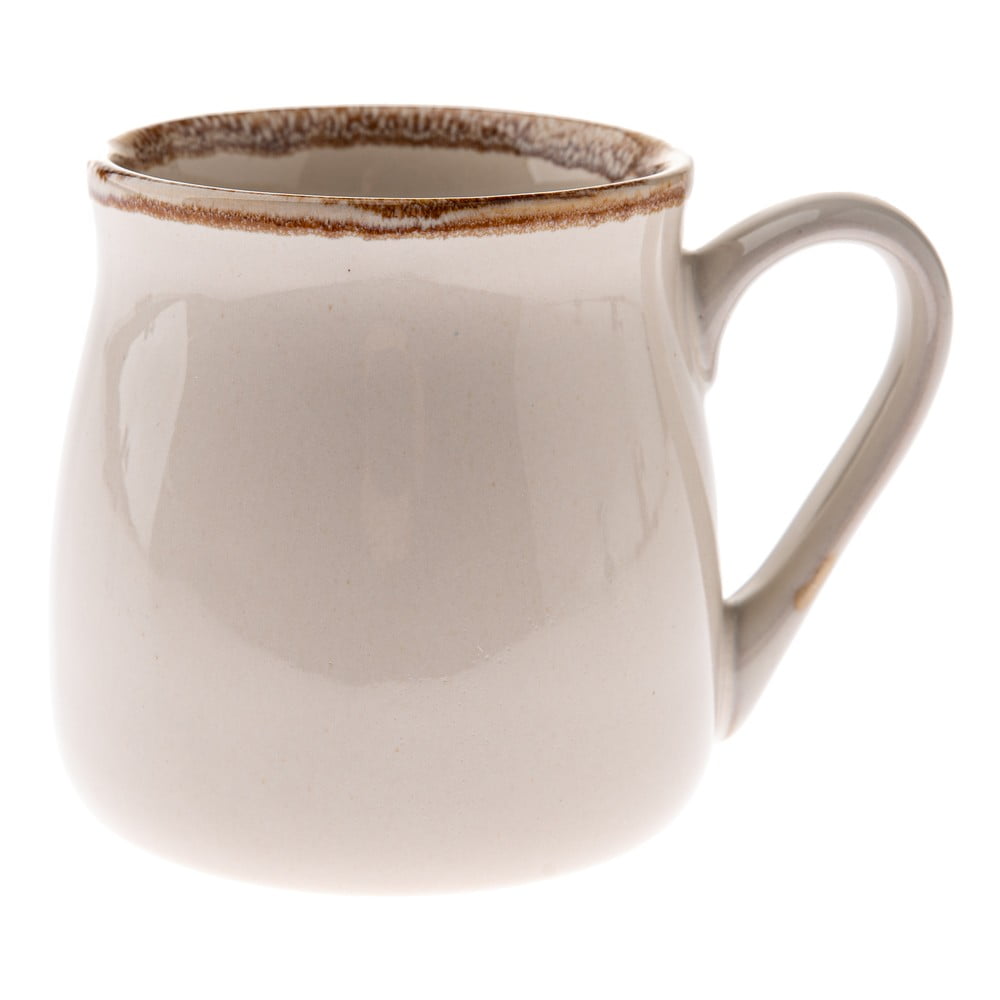 Krémovobiely kameninový hrnček 560 ml Tone – Dakls