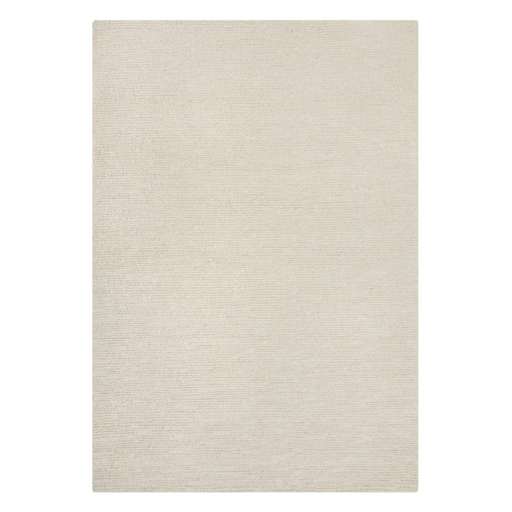 Slonovinový ručne tkaný vlnený koberec 120x170 cm Harris Boucle – Flair Rugs