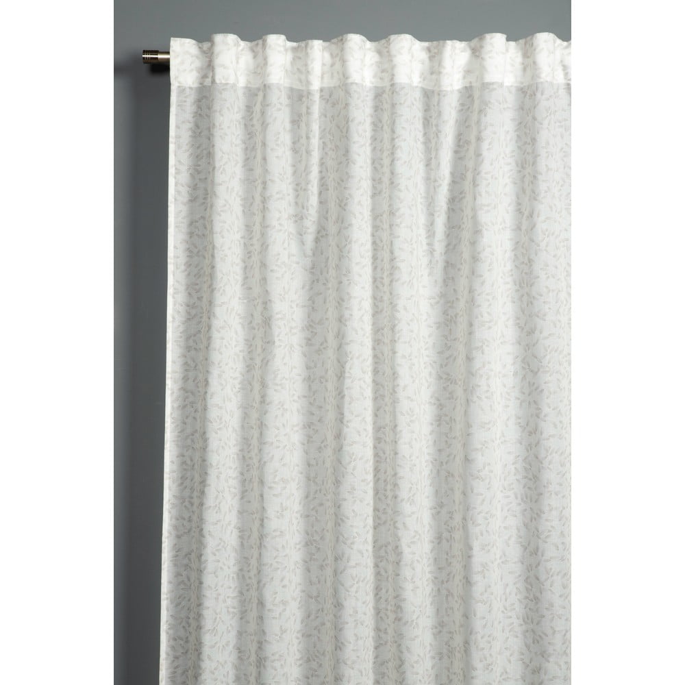 Biela záclona 135x245 cm Zen Silence – Gardinia