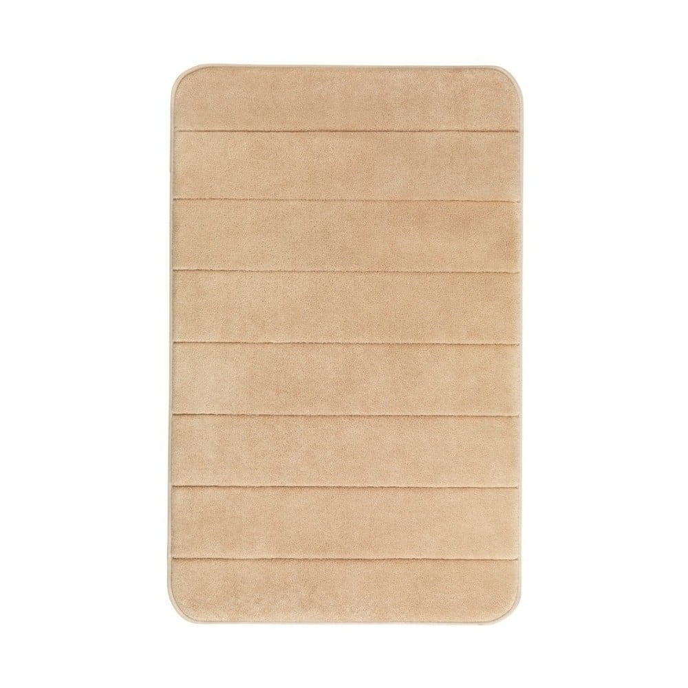 Béžová kúpeľňová predložka s pamäťovou penou Wenko