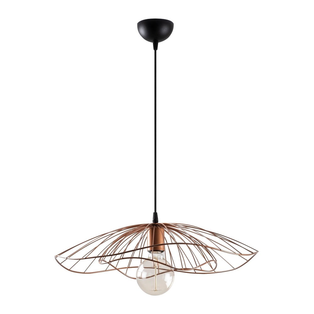 Závesné svietidlo v medenej farbe ø 50 cm Farac – Opviq lights