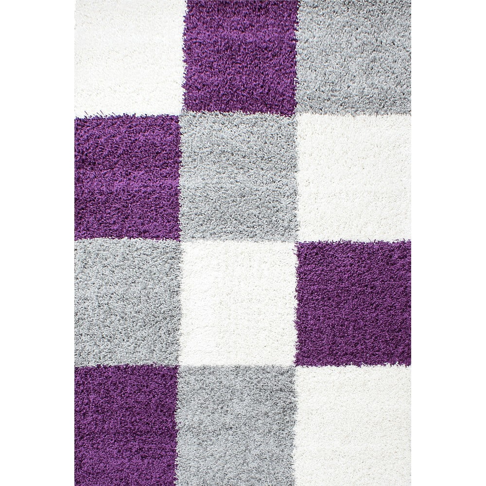 Fialovo-sivý koberec 60x110 cm Life – Ayyildiz Carpets