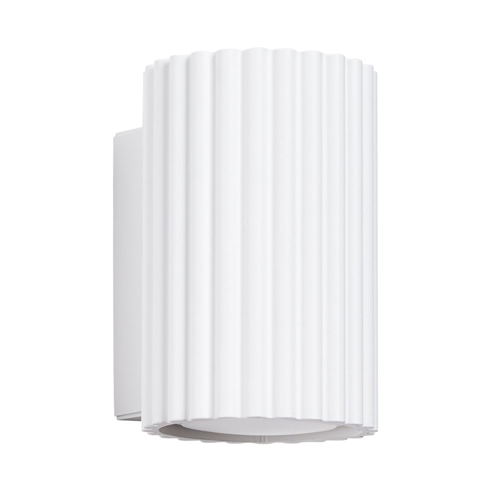 Biele nástenné svietidlo Gleam – Sollux