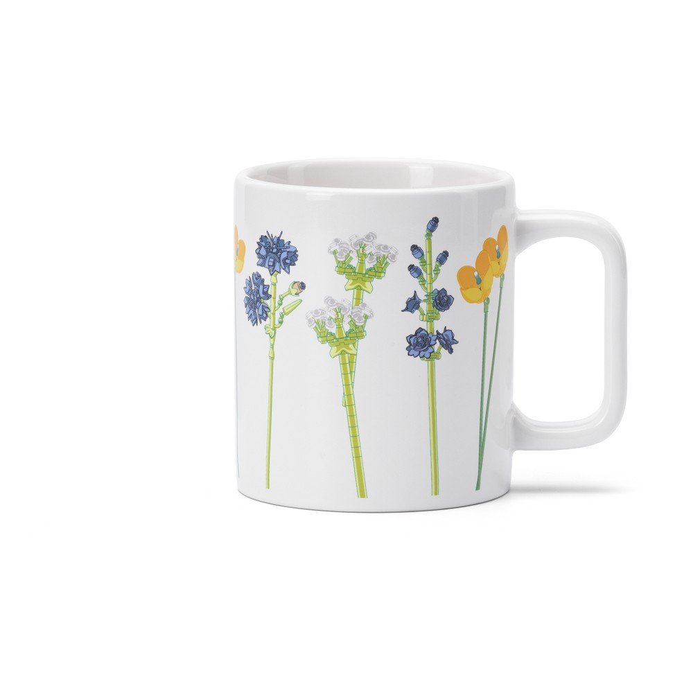 Biely keramický detský hrnček 300 ml Meadow Flowers – LEGO®