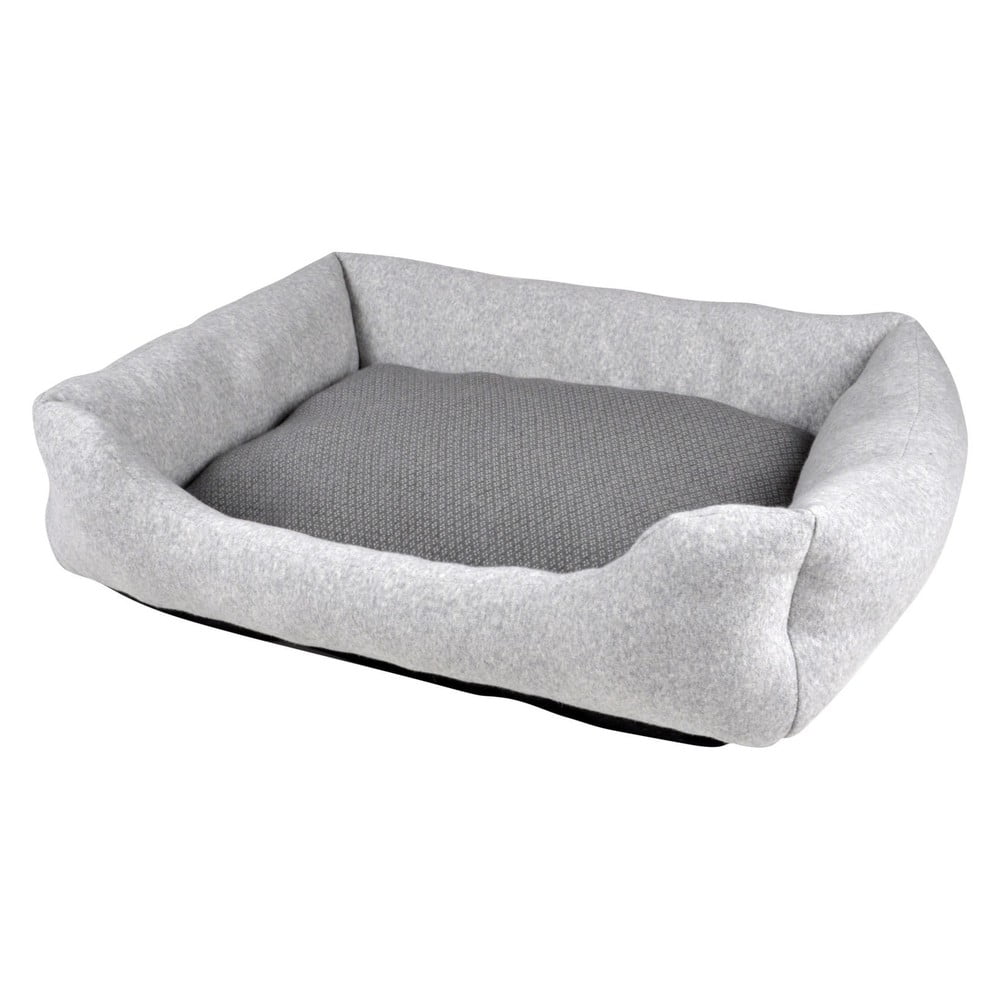 Svetlosivý pelech pre psa 60x48 cm Graphene – Love Story