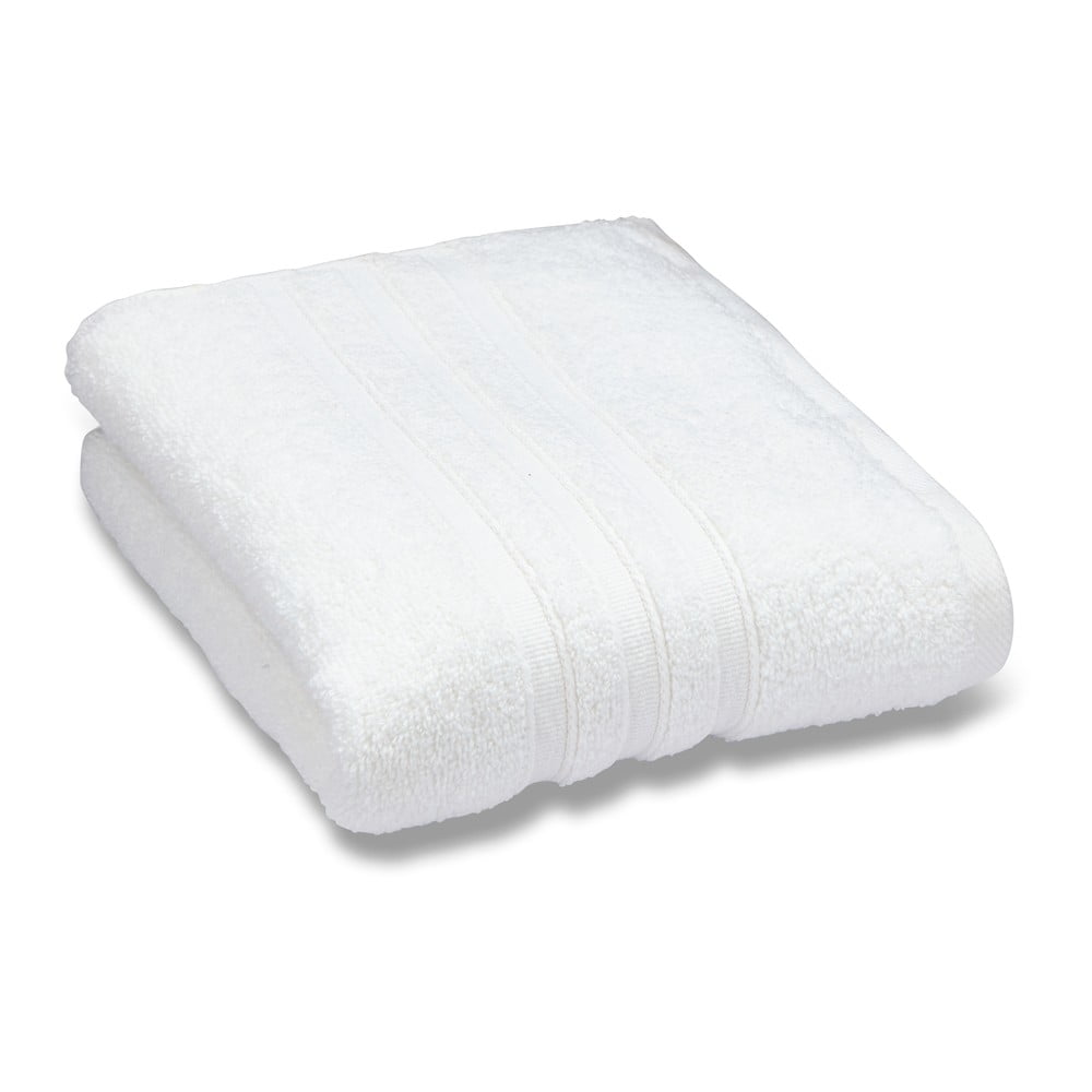 Biely froté bavlnený uterák 50x85 cm Zero Twist – Catherine Lansfield