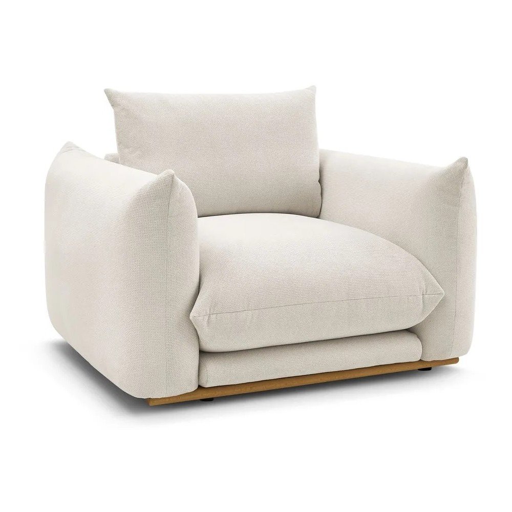 Krémové kreslo Ernest – Bobochic Paris