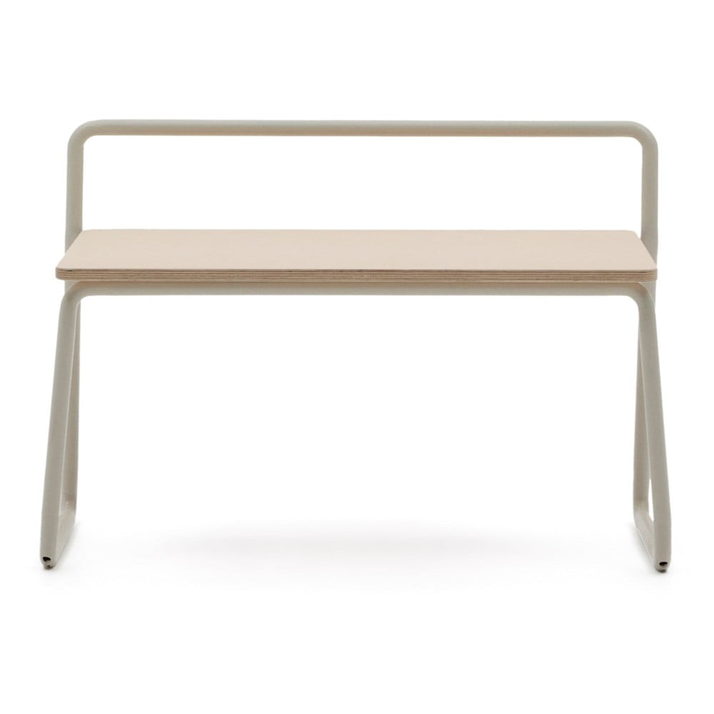 Béžová/v prírodnej farbe lavica Tinn – Kave Home