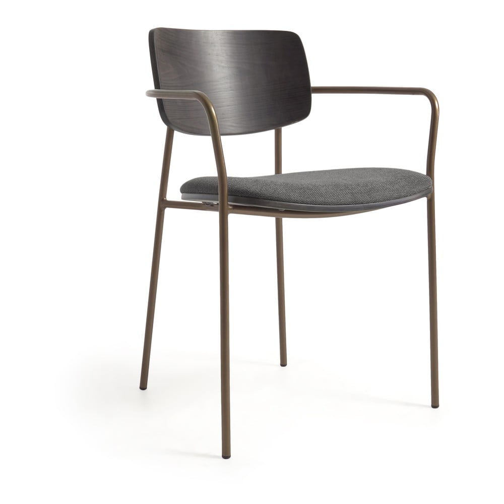 Sivá jedálenská stolička Maureen – Kave Home