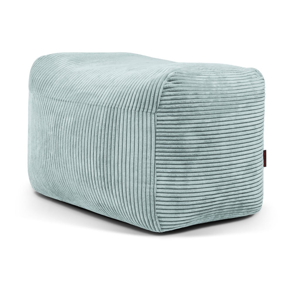 Menčestrový sedací vak v mentolovej farbe Plus 70 Lounge – SLOWDOWN