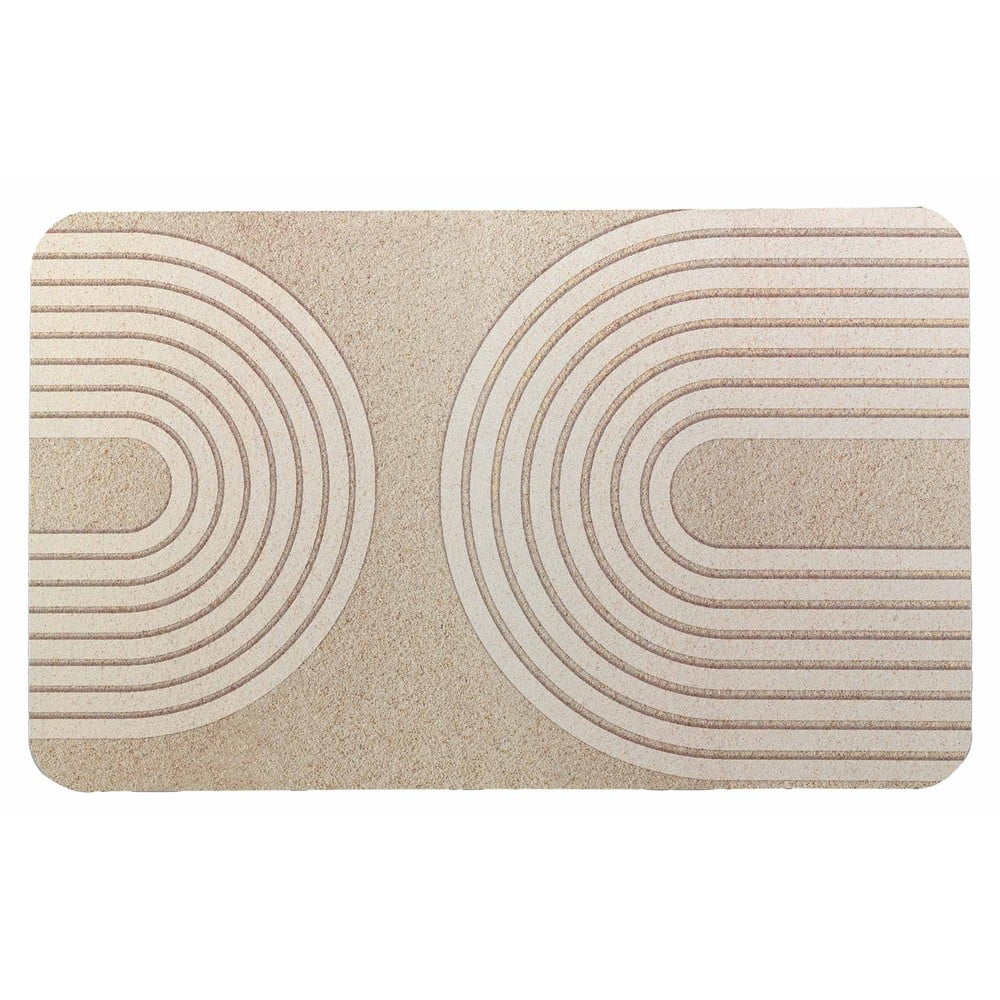 Svetlohnedá kúpeľňová predložka 50x80 cm Adriel – douceur d'intérieur