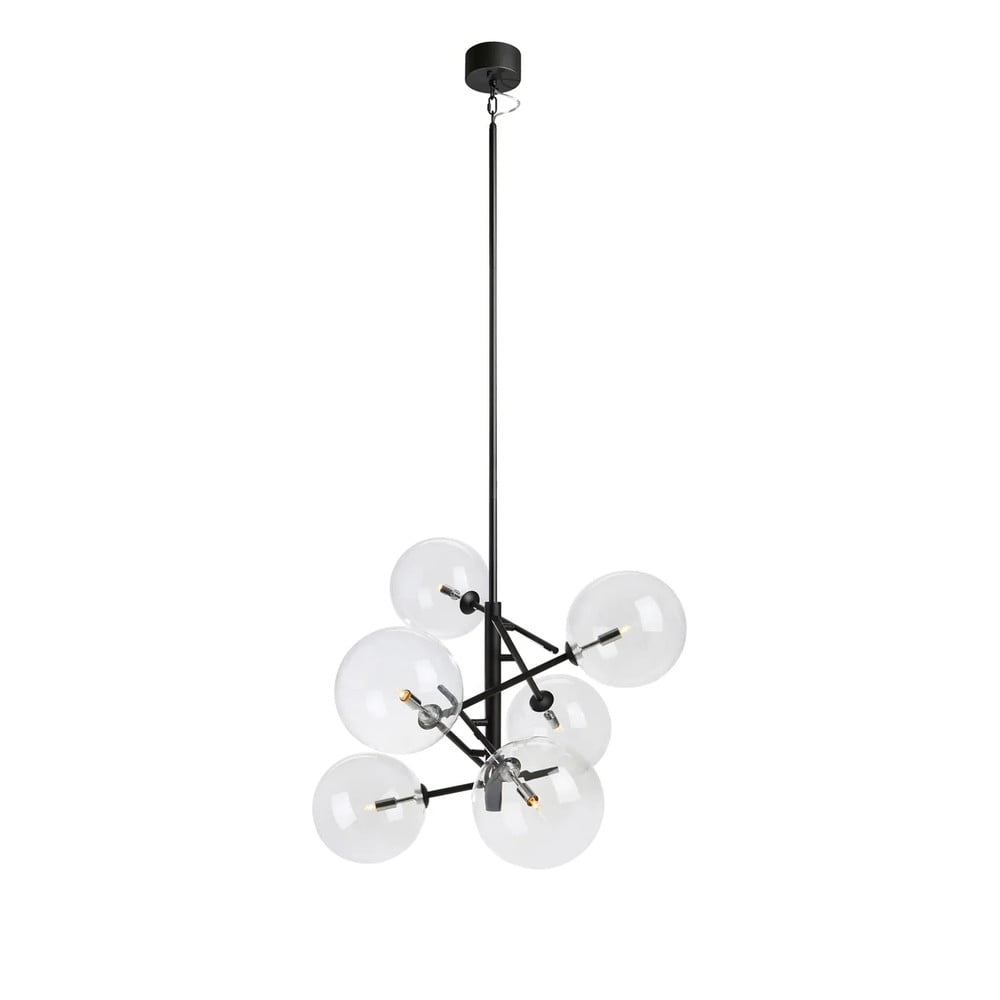 Závesné svietidlo so 6 žiarovkami Markslöjd Andrew