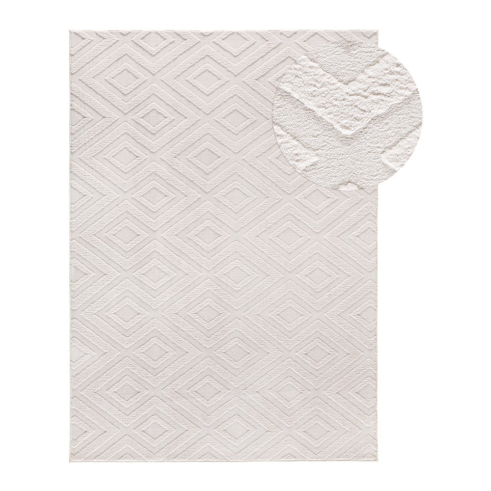 Krémovobiely koberec 80x150 cm Estilo – Universal