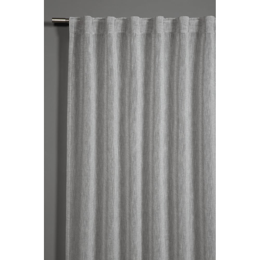 Sivý záves 245x140 cm Natur - Gardinia