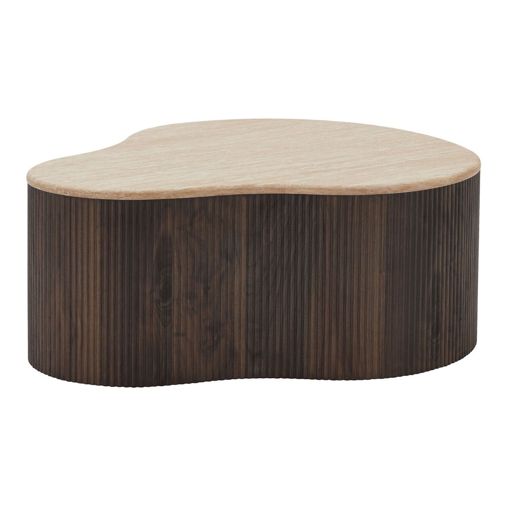 Tmavohnedý konferenčný stolík 75x84 cm Cadiz – House Nordic