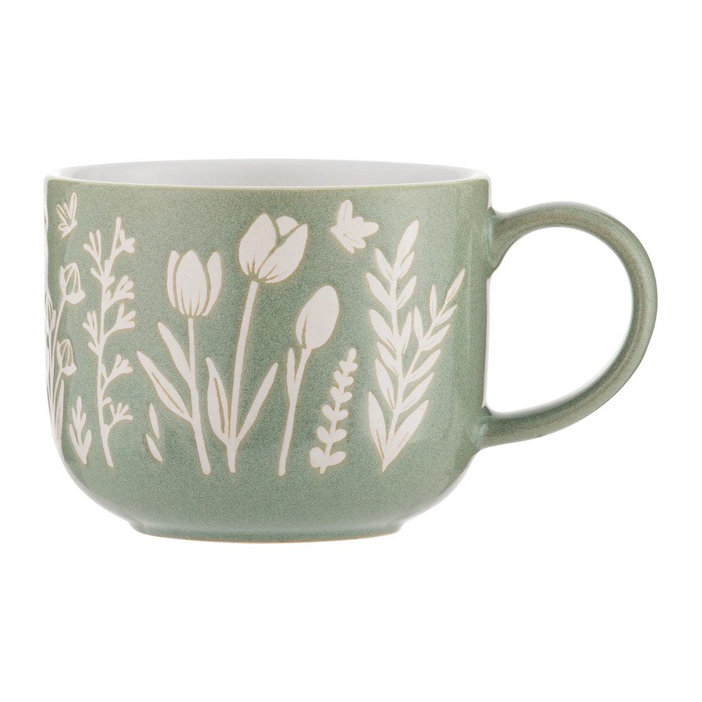 Zelený keramický hrnček 400 ml In The Meadow – Mason Cash