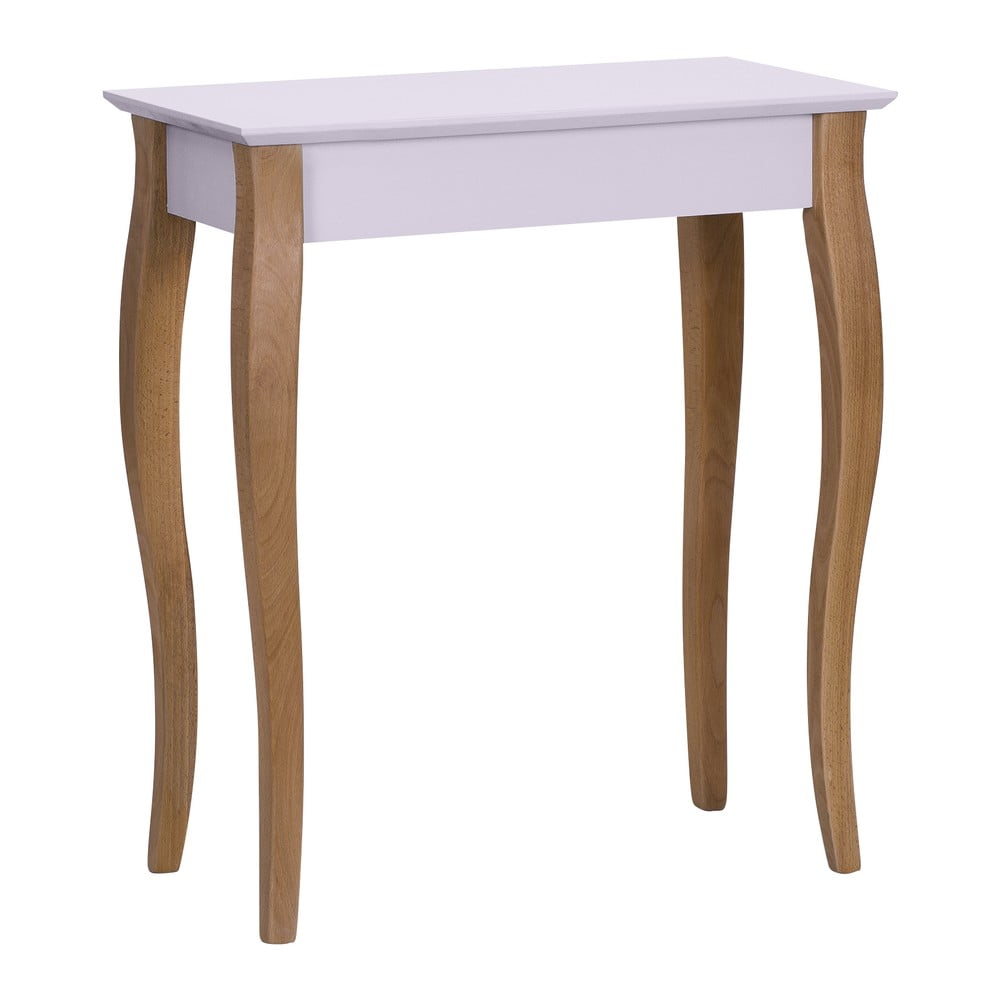 Ružový odkladací stolík Ragaba Console