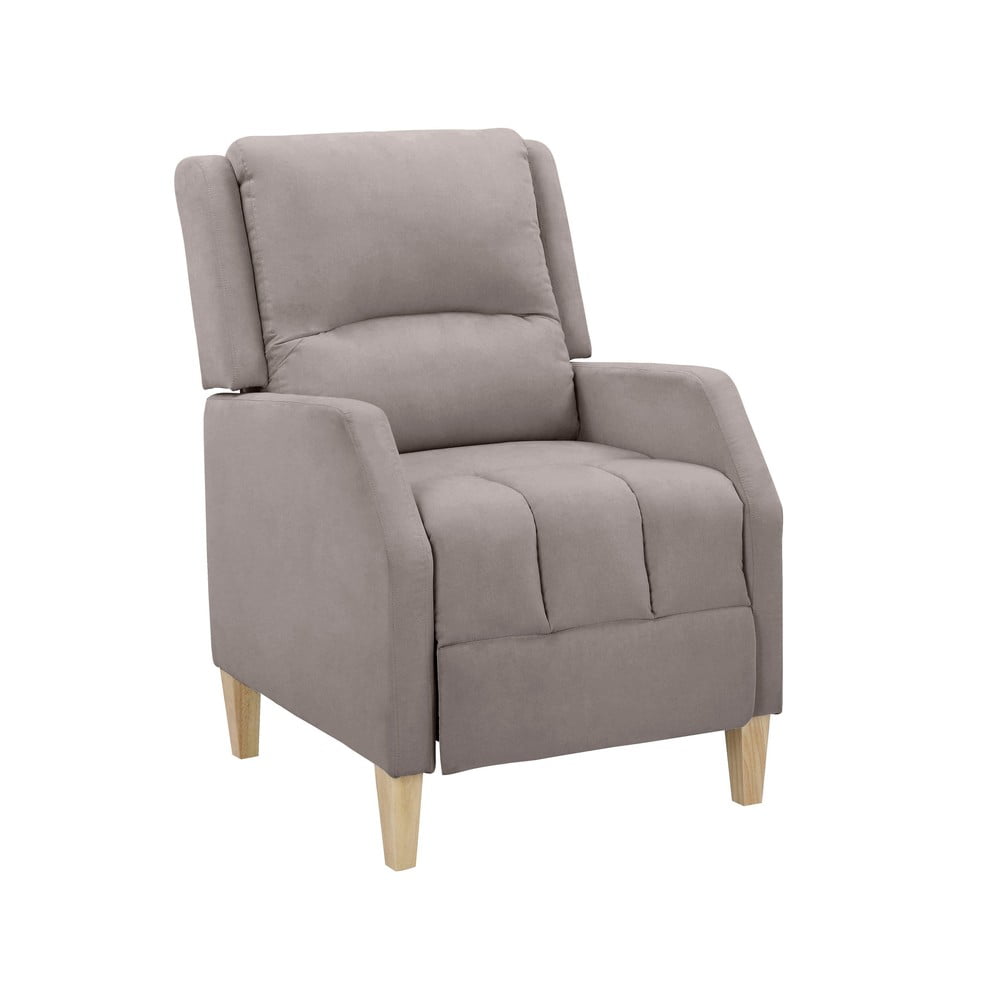 Sivé relaxačné kreslo Dina – Støraa