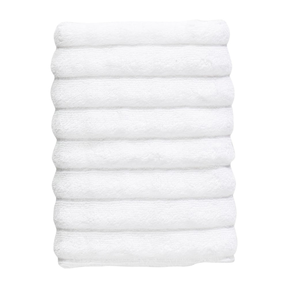 Biely froté bavlnený uterák 50x70 cm Inu – Zone