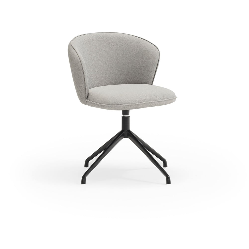 Svetlosivé čalúnené jedálenské kreslá v súprave 2 ks Add – Teulat