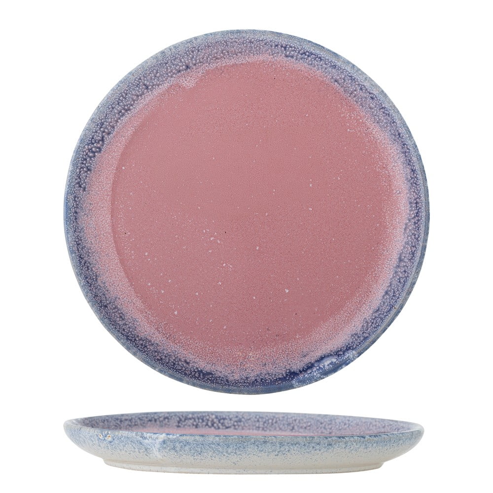 Svetloružový tanier z kameniny ø 20 cm Paula – Bloomingville