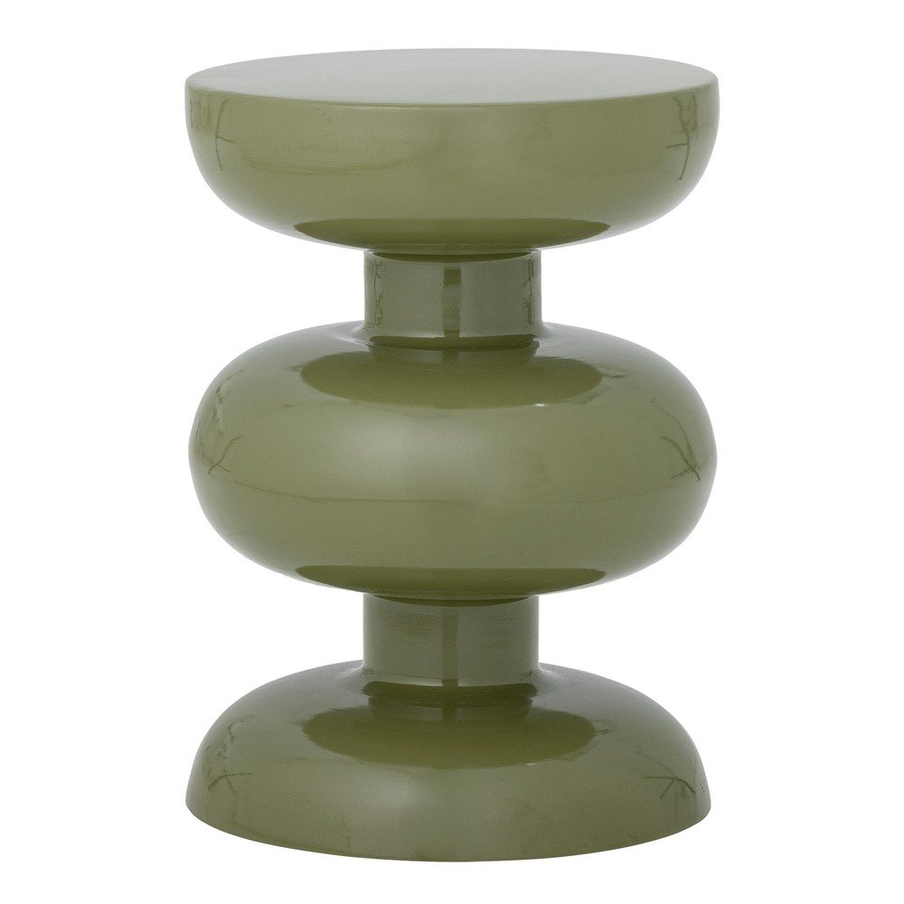 Kovový okrúhly odkladací stolík ø 33