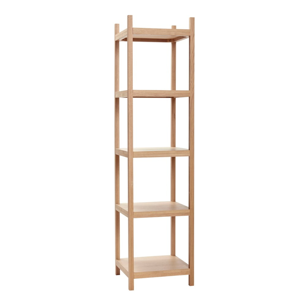 Regál z dubového dreva 45x180 cm Mason - Hübsch