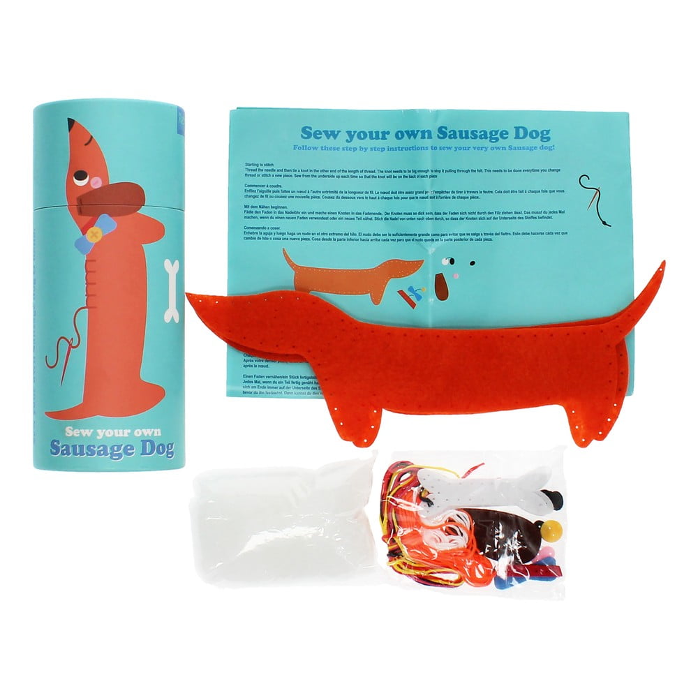 Kreatívna súprava Sew Your Own Sausage Dog – Rex London