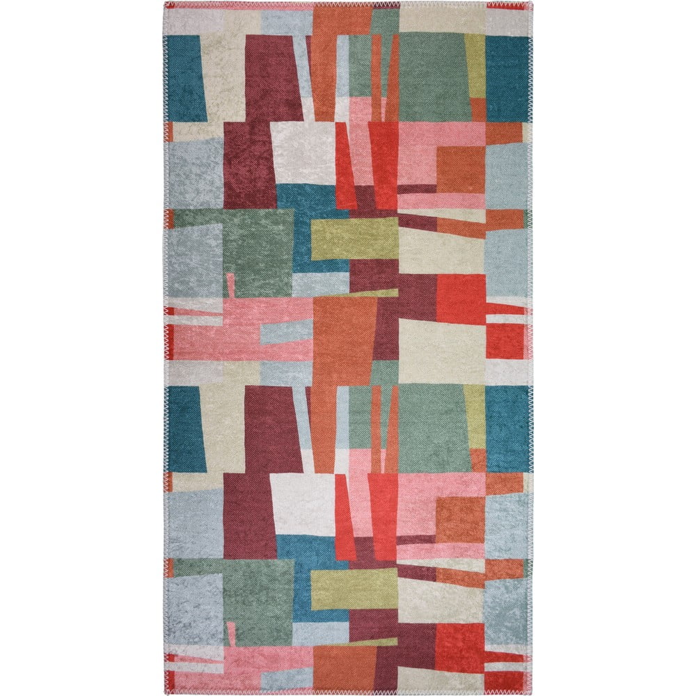 Prateľný behúň 80x200 cm Blocks of Fun – Vitaus