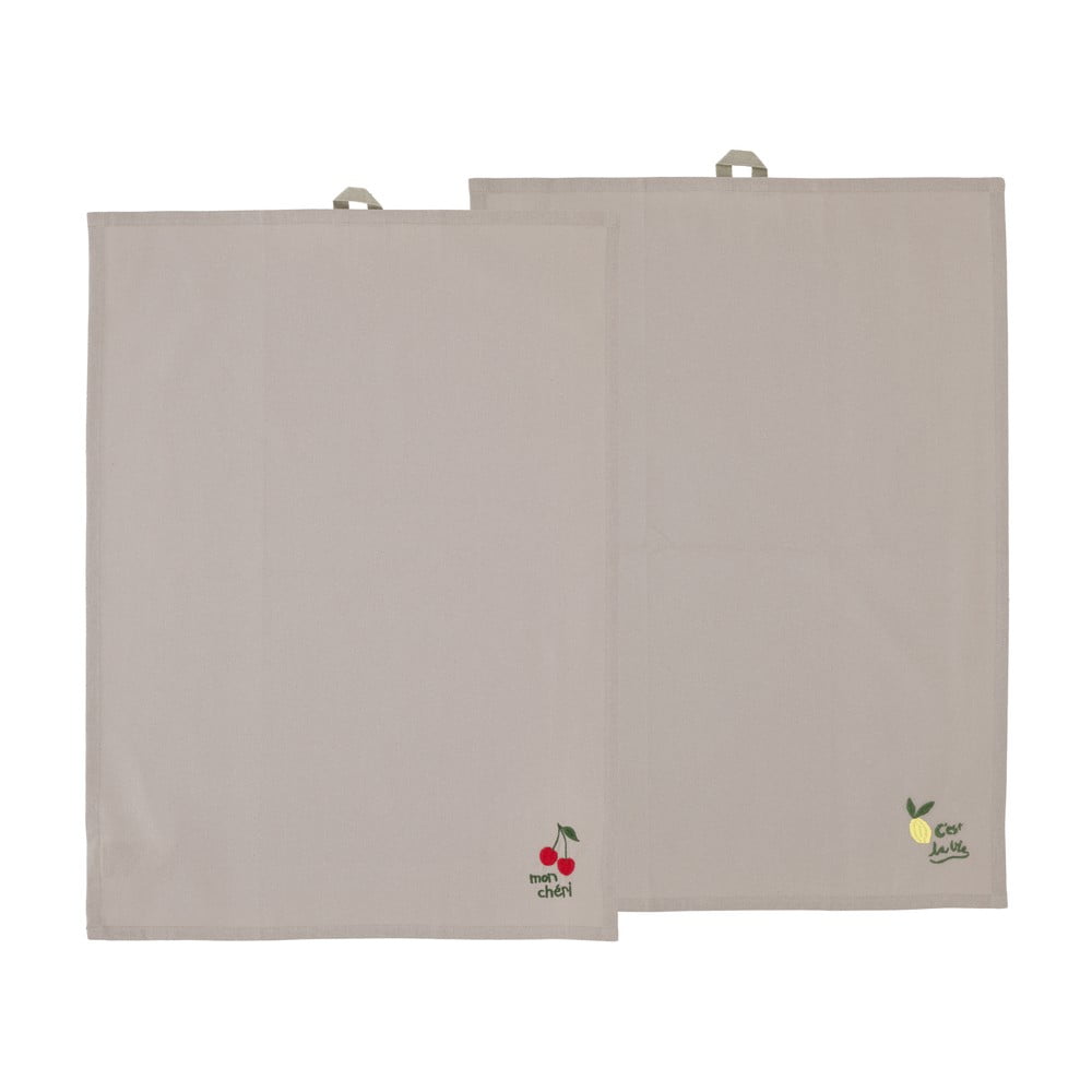 Bavlnené utierky v súprave 2 ks 50x70 cm Bistro – Södahl