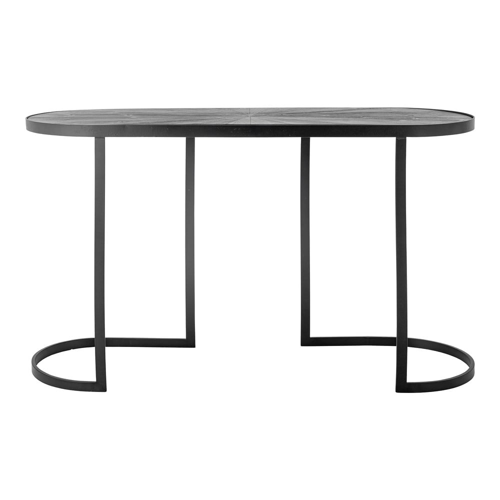 Čierny konzolový stolík 38