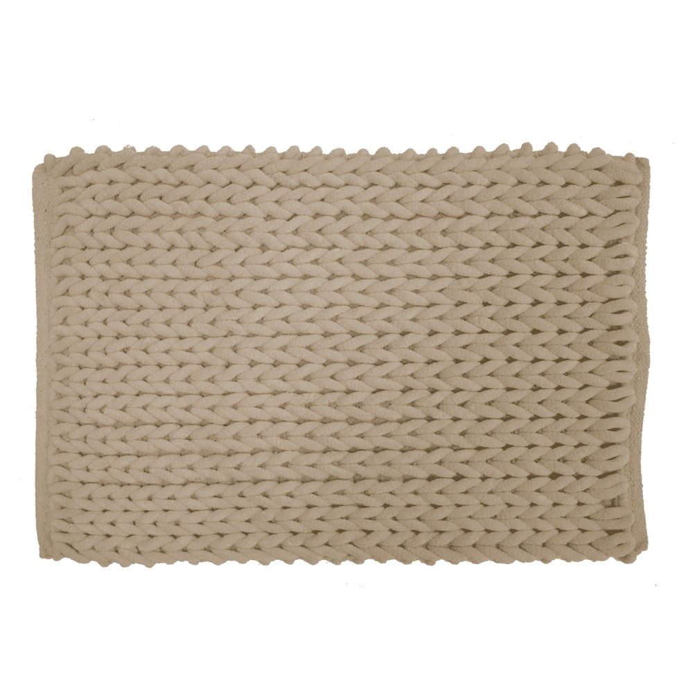 Svetlohnedá kúpeľňová predložka 50x80 cm Ariel – douceur d'intérieur