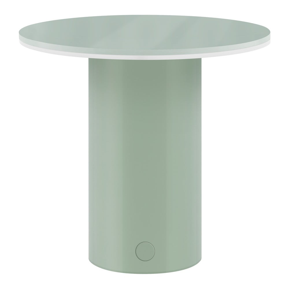 LED stmievateľná stolová lampa v mentolovej farbe (výška 18 cm) Fungo – Remember