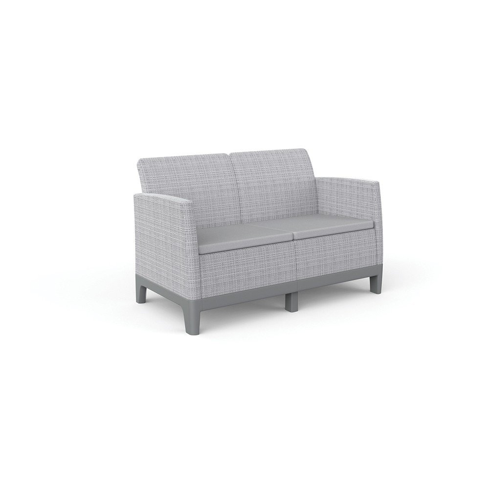 Svetlosivá záhradná pohovka Scandi Forma – Keter