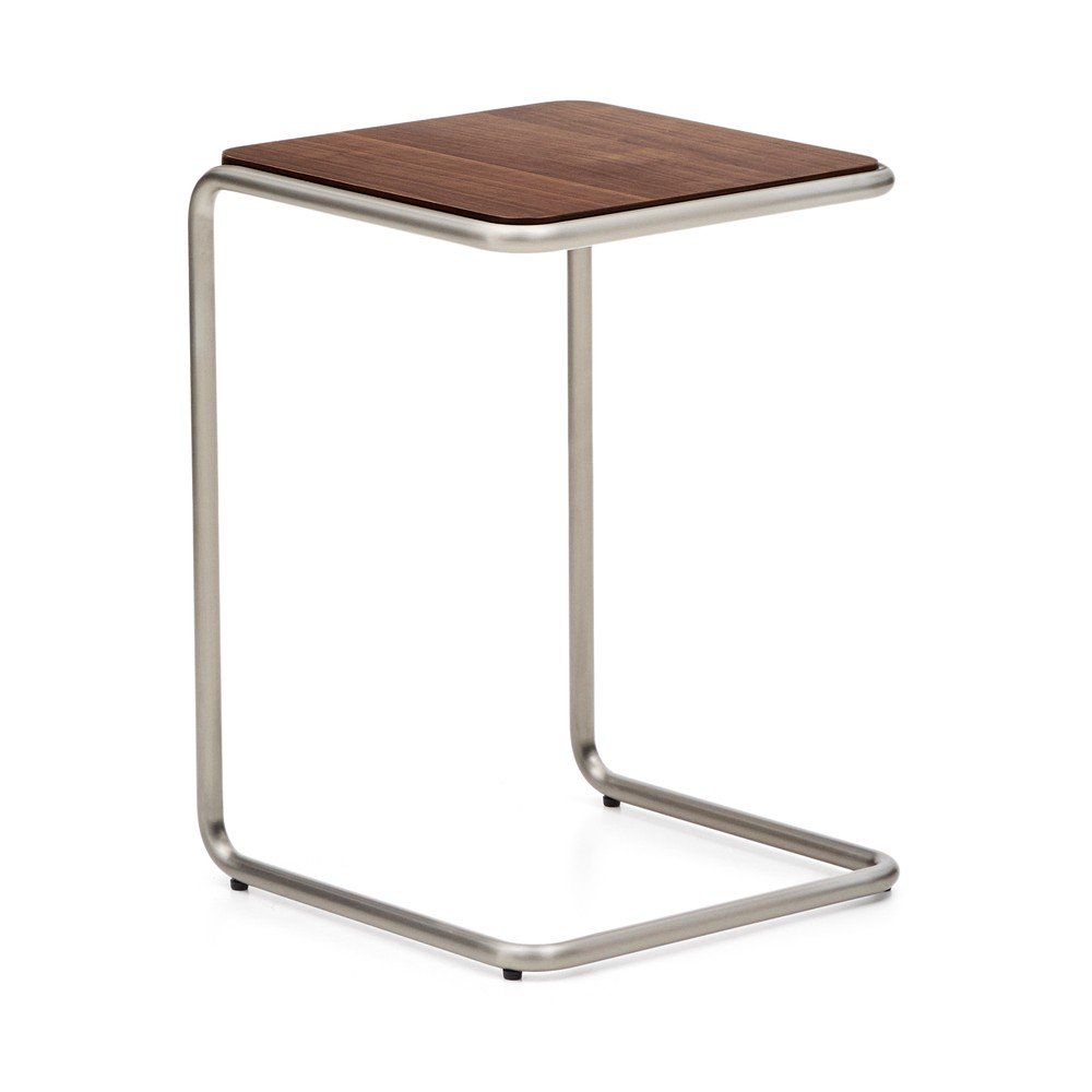 Odkladací stolík v dekore orecha 42x42 cm Tarsel – Kave Home