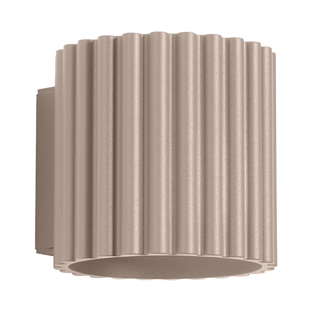 Taupe nástenné svietidlo ø 10 cm Zora – Sollux