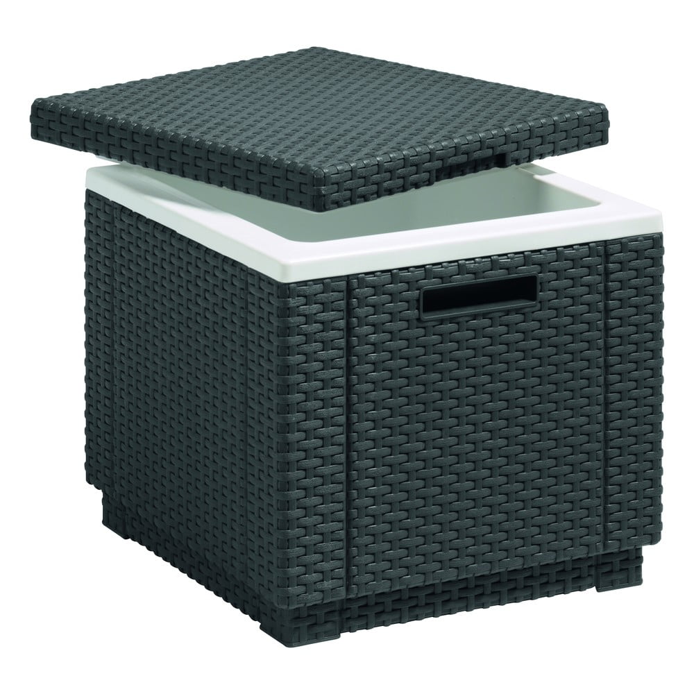 Záhradný stolík so zásobníkom na ľad 42x42 cm – Keter