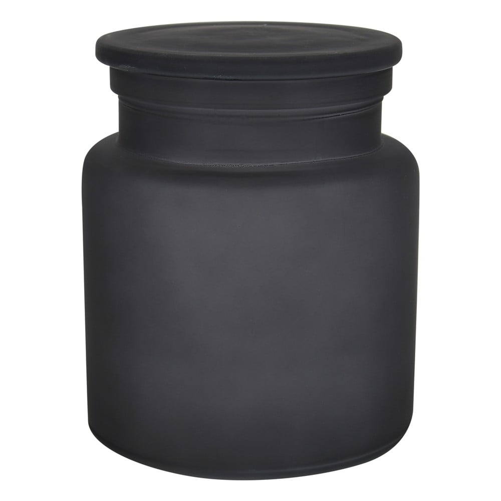 Tmavosivý sklenený kúpeľňový organizér na vatové tampóny Yoko – Spirella